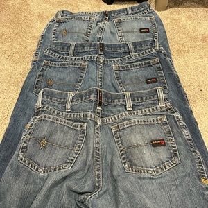 Ariats frc jeans men! 7-10 fair condition!!